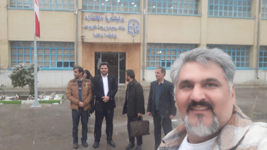 یک روز برفی در مدیریت امور پردیس های دانشگاه فرهنگیان استان اصفهان 10