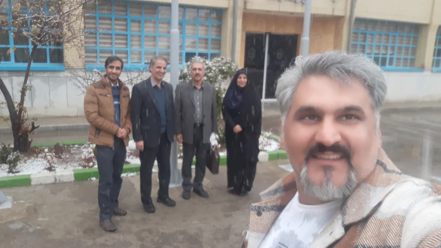 یک روز برفی در مدیریت امور پردیس های دانشگاه فرهنگیان استان اصفهان 14