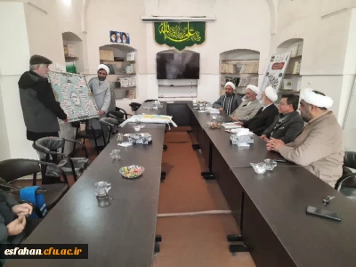 دیدار علی اکبر کجباف از موسسه نهج البلاغه استان اصفهان