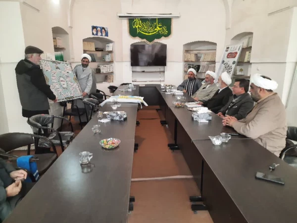 دیدار علی اکبر کجباف از موسسه نهج البلاغه استان اصفهان 2