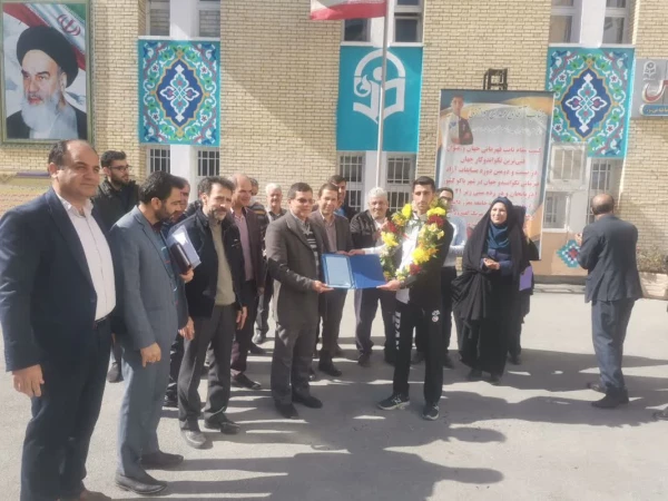 مراسم استقبال از قهرمان تکواندو مهدی جوازی 4