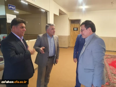 بازدید دکتر ابراهیمی از فضاهای جدید آموزشی،رفاهی دانشگاه فرهنگیان استان اصفهان
