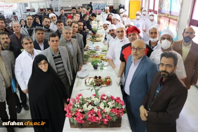 اختتامیه دوره سرآشپزان با حضور دکتر ابراهیمی