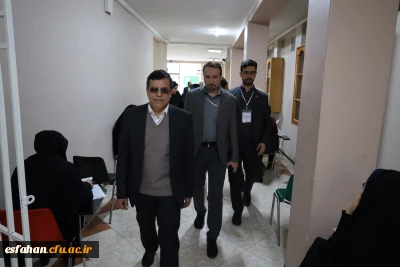 بازدید دکتر کجباف از برگزاری آزمون اصلح مهارت آموزان ماده 28