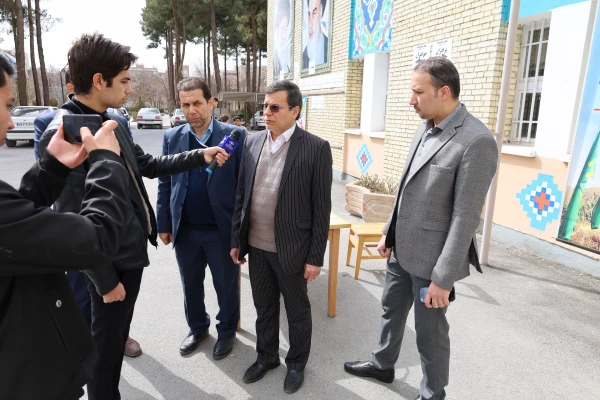 بازدید دکتر کجباف از برگزاری آزمون اصلح مهارت آموزان ماده 28 5
