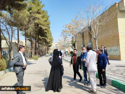 بازدید از محل برگزاری هفتمین گردهمایی سراسری تشکل های دانشجویی