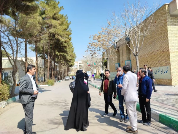 بازدید از محل برگزاری هفتمین گردهمایی سراسری تشکل های دانشجویی 2