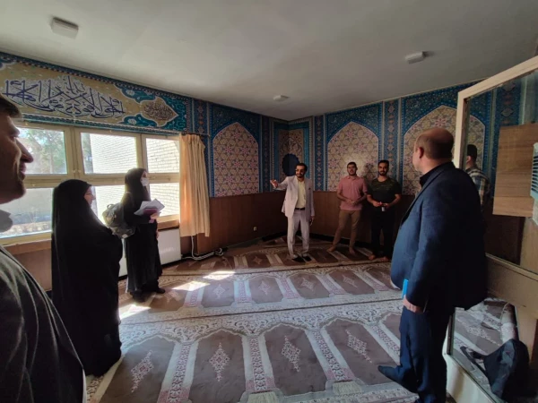 بازدید از محل برگزاری هفتمین گردهمایی سراسری تشکل های دانشجویی 4