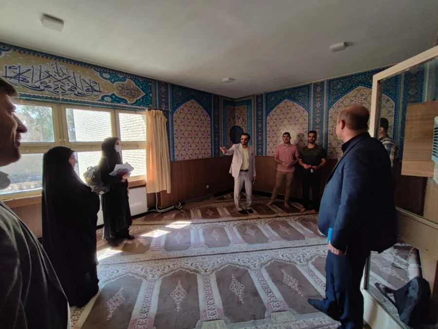 بازدید از محل برگزاری هفتمین گردهمایی سراسری تشکل های دانشجویی 4