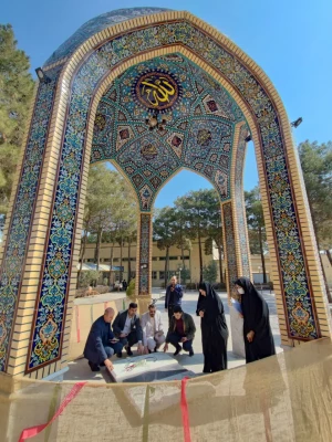 بازدید از محل برگزاری هفتمین گردهمایی سراسری تشکل های دانشجویی 6