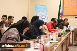 نشست خبری پیرامون هفتمین گردهمایی سراسری تشکل های دانشجویی دانشگاه فرهنگیان 7