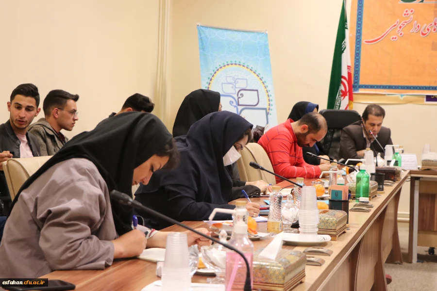 نشست خبری پیرامون هفتمین گردهمایی سراسری تشکل های دانشجویی دانشگاه فرهنگیان 7