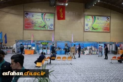 برگزاری نمایشگاه فعالیت های تشکل های دانشجویی دانشگاه فرهنگیان در اصفهان 2