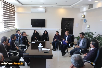 دیدار نوروزی کارکنان دانشگاه با دکتر کجباف