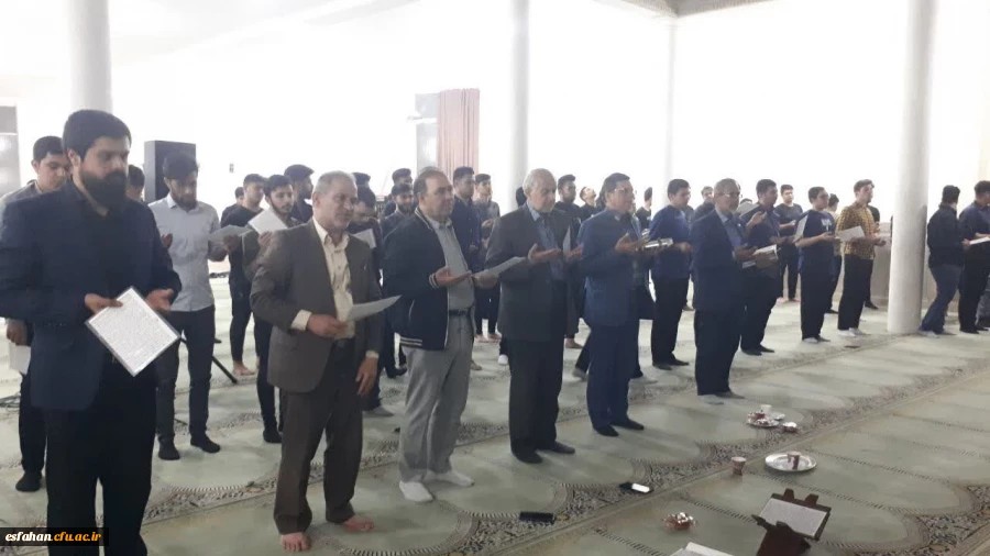 حضور ریاست محترم دانشگاه فرهنگیان جناب آقای دکتر کجباف در مراسم احیای شب نوزدهم در پردیس شهید باهنر و مرکز سلامتیان 2