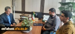 دیدار صمیمی معاون اداری و مالی دانشکده پزشکی با جمعی از دانشجویان نخبه علمی ،آموزشی و پژوهشی دانشگاه فرهنگیان استان اصفهان 3