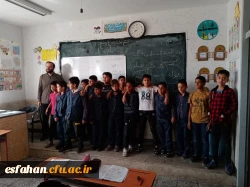 حضور دانشجو معلمان پردیس باهنر دانشگاه فرهنگیان اصفهان در مدارس  2