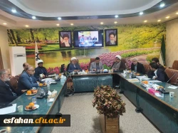 برگزاری جلسه ستاد اقامه نماز با حضور ریاست ، معاونین و ریاست محترم ستاد اقامه نماز اصفهان در پردیس شهید باهنر 4