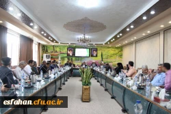 مراسم تودیع و معارفه معاونت طرح،برنامه و توسعه منابع انسانی پردیس شهید باهنر استان اصفهان  2