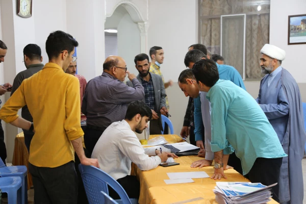 گزارش تصویری از پذیرش و بدو ورود دانشجو معلمان شرکت کننده در سی و سومین جشنواره قرآن و عترت دانشگاه فرهنگیان  9