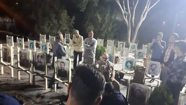 مراسم شبی با شهدا به مناسبت سالگرد عملیات پیروزمند الی بیت المقدس و آزاد سازی خرمشهر با حضور دانشجو معلمان مرکز سلامتیان  2