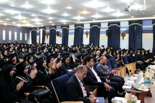 آیین دانش آموختگی دانشجویان ورودی 98 مرکز آموزش علی شهید رجایی  9