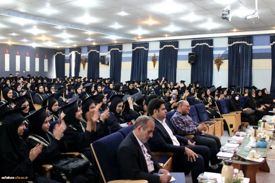 آیین دانش آموختگی دانشجویان ورودی 98 مرکز آموزش علی شهید رجایی  9