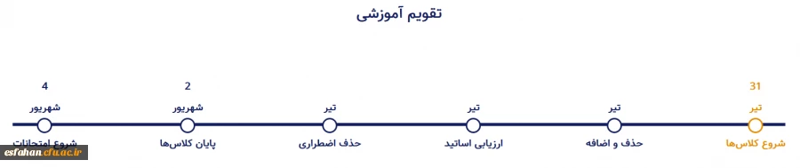 تقویم آموزشی