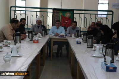 جلسه شورای فرهنگی استان در مرکز سلامتیان برگزار گردید