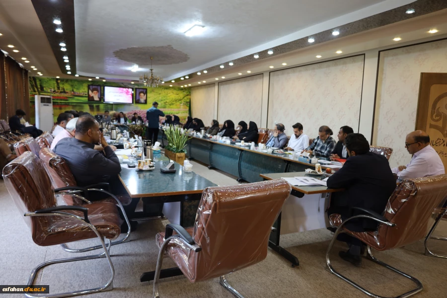 ششمین جلسه هماهنگی بیست وچهارمین المپیاد ورزشی دانشجو معلمان سراسر کشور با حضور مسئولان سازمان مرکزی  5