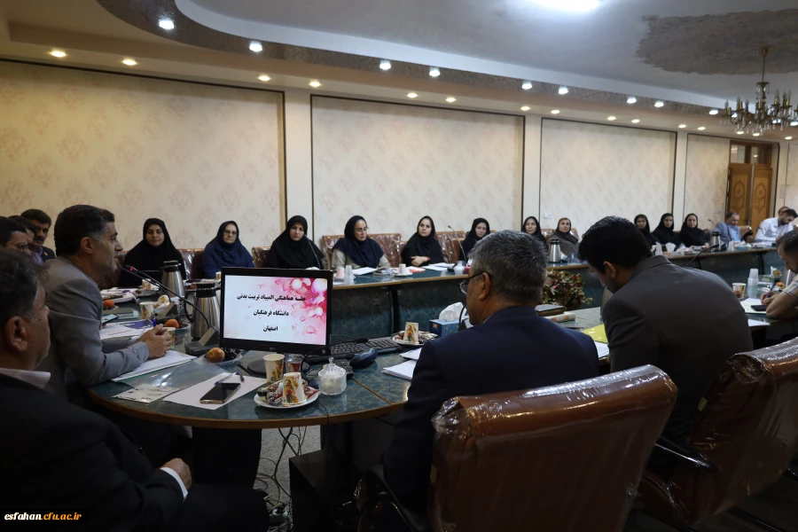 ششمین جلسه هماهنگی بیست وچهارمین المپیاد ورزشی دانشجو معلمان سراسر کشور با حضور مسئولان سازمان مرکزی  8