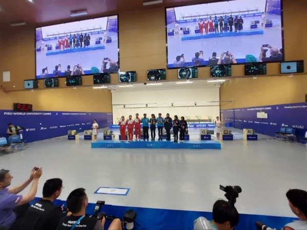 کسب رتبه سوم تیراندازی جهان با حضور دانشجو معلم دانشگاه فرهنگیان 3