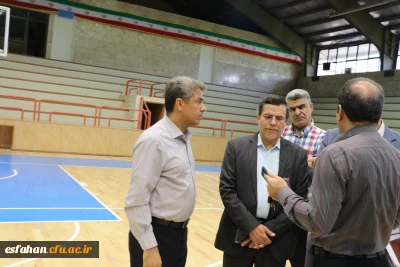 سالن نیلفروش زاده دانشگاه اصفهان محل افتتاحیه المپیاد ورزشی انتخاب شد

 بازدید میدانی از محل افتتاحیه المپیاد و دوازدهمین جلسه هماهنگی بیست وچهارمین المپیاد ورزشی دانشجو معلمان سراسر کشور 