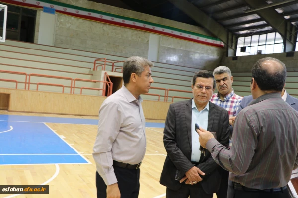  بازدید میدانی از محل افتتاحیه المپیاد و دوازدهمین جلسه هماهنگی بیست وچهارمین المپیاد ورزشی دانشجو معلمان سراسر کشور  2