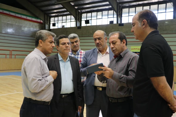  بازدید میدانی از محل افتتاحیه المپیاد و دوازدهمین جلسه هماهنگی بیست وچهارمین المپیاد ورزشی دانشجو معلمان سراسر کشور  7