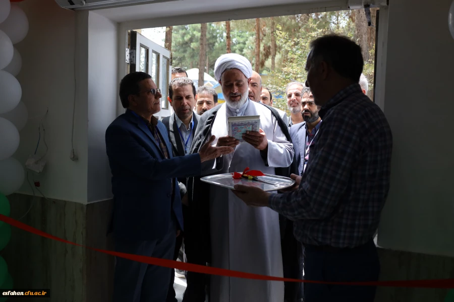 افتتاح و بهره برداری سالن غذاخوری پردیس شهید باهنر  2