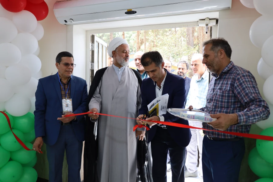 افتتاح و بهره برداری سالن غذاخوری پردیس شهید باهنر  3