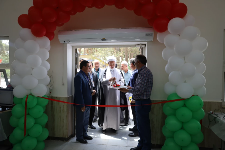 افتتاح و بهره برداری سالن غذاخوری پردیس شهید باهنر  7