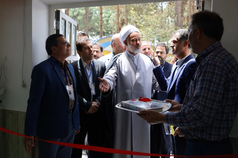 افتتاح و بهره برداری سالن غذاخوری پردیس شهید باهنر  8