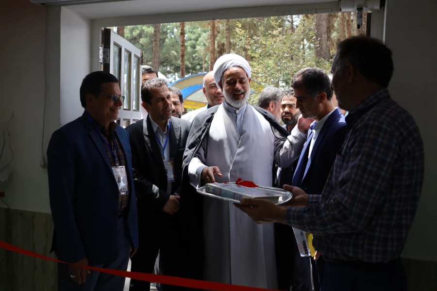 افتتاح و بهره برداری سالن غذاخوری پردیس شهید باهنر  9