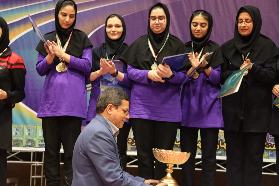 اختتامیهٔ مسابقات تنیس روی میز بیست و چهارمین المپیاد فرهنگی ورزشی دانشجویان دختر دانشگاه فرهنگیان 14