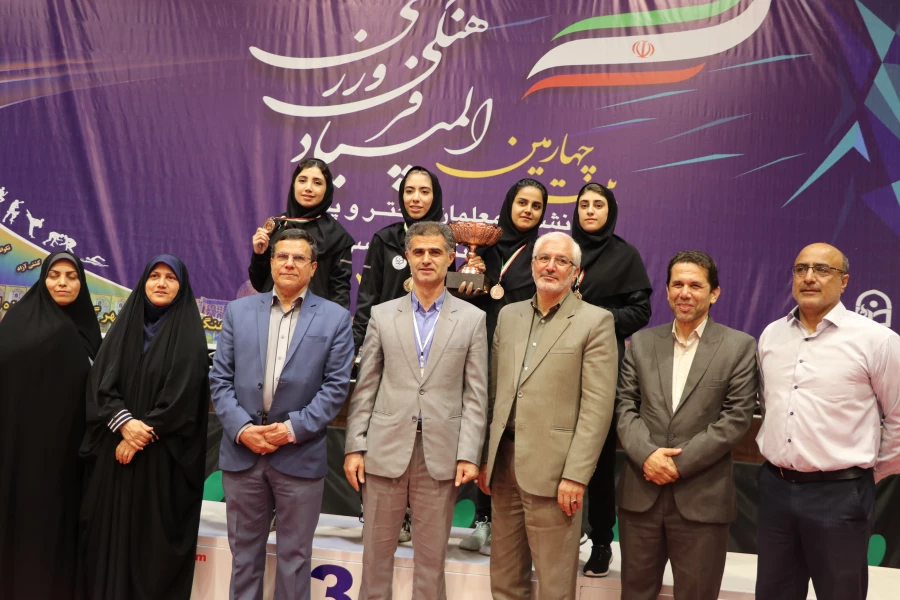 اختتامیهٔ مسابقات تنیس روی میز بیست و چهارمین المپیاد فرهنگی ورزشی دانشجویان دختر دانشگاه فرهنگیان 19