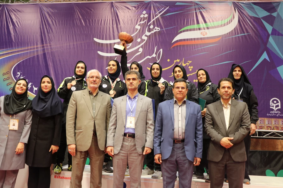 اختتامیهٔ مسابقات تنیس روی میز بیست و چهارمین المپیاد فرهنگی ورزشی دانشجویان دختر دانشگاه فرهنگیان 20