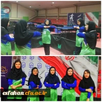 برگزاری مسابقات رشتهٔ تنیس روی میز بیست و چهارمین المپیاد فرهنگی ورزشی دانشجو معلمان دختر در خانهٔ تنیس اصفهان 2