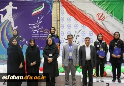 مراسم اختتامییه رشته َبدمینتون  بیست و چهارمین المپیاد فرهنگی ورزشی  دانشجو معلمان سراسر   3