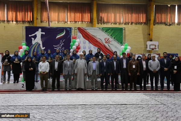 بیست و چهارمین المپیاد فرهنگی ورزشی  بخش خواهران با اختتامییه رشته های والیبال و فوتسال به پایان رسید. 2