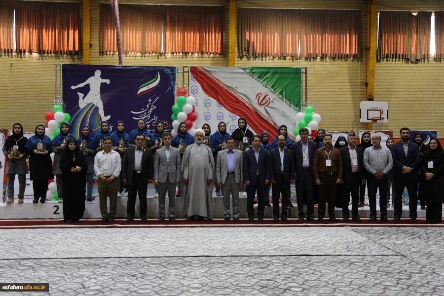 بیست و چهارمین المپیاد فرهنگی ورزشی  بخش خواهران با اختتامییه رشته های والیبال و فوتسال به پایان رسید. 2