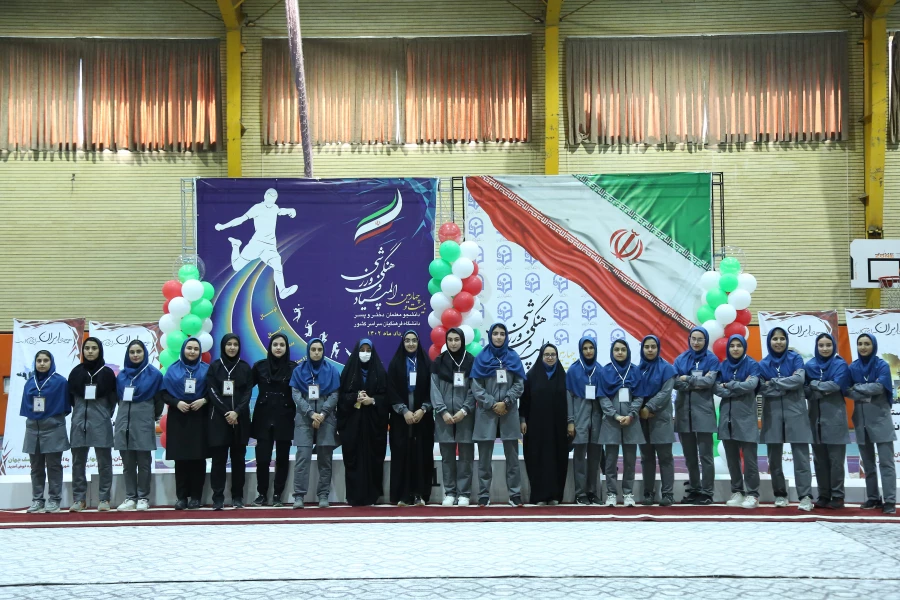بیست و چهارمین المپیاد فرهنگی ورزشی  بخش خواهران با اختتامییه رشته های والیبال و فوتسال به پایان رسید. 4