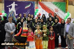 بیست و چهارمین المپیاد فرهنگی ورزشی  بخش خواهران با اختتامییه رشته های والیبال و فوتسال به پایان رسید. 13