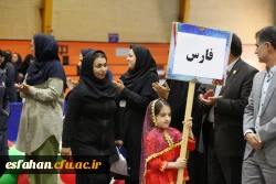 بیست و چهارمین المپیاد فرهنگی ورزشی  بخش خواهران با اختتامییه رشته های والیبال و فوتسال به پایان رسید. 5